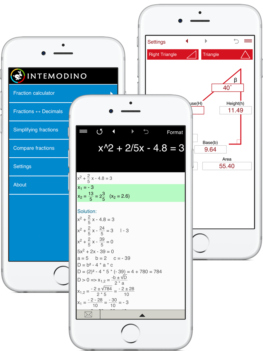Math apps og kalkulatorer